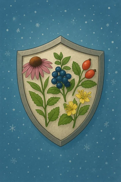 Билки за имунната система – природния щит през зимата ❄️🌿