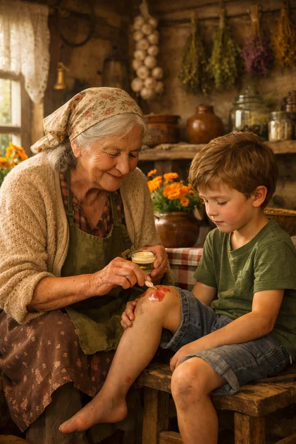 Мехлем от невен – вълшебният бабин лек от детството