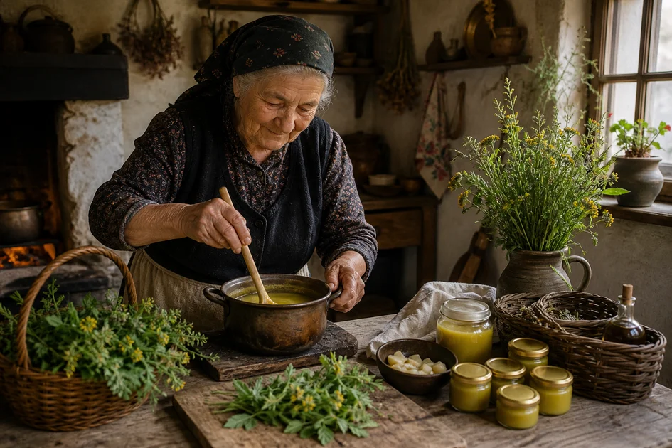 Рецепта за домашен мехлем от змийско мляко
