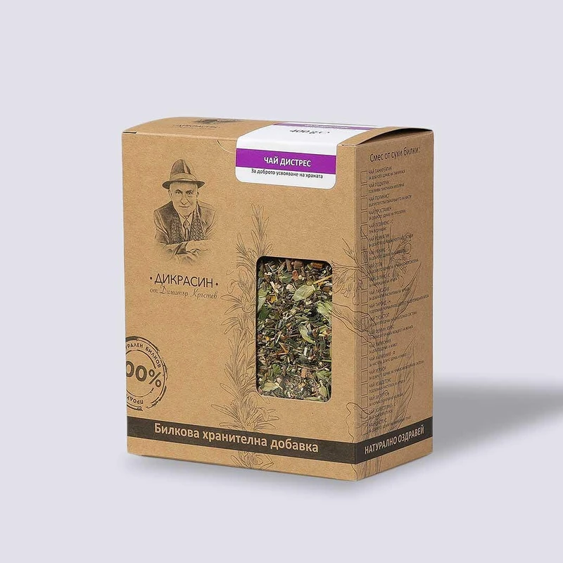 ЧАЙ ДИСТРЕС за стрес, страхова невроза, безсъние - 400г