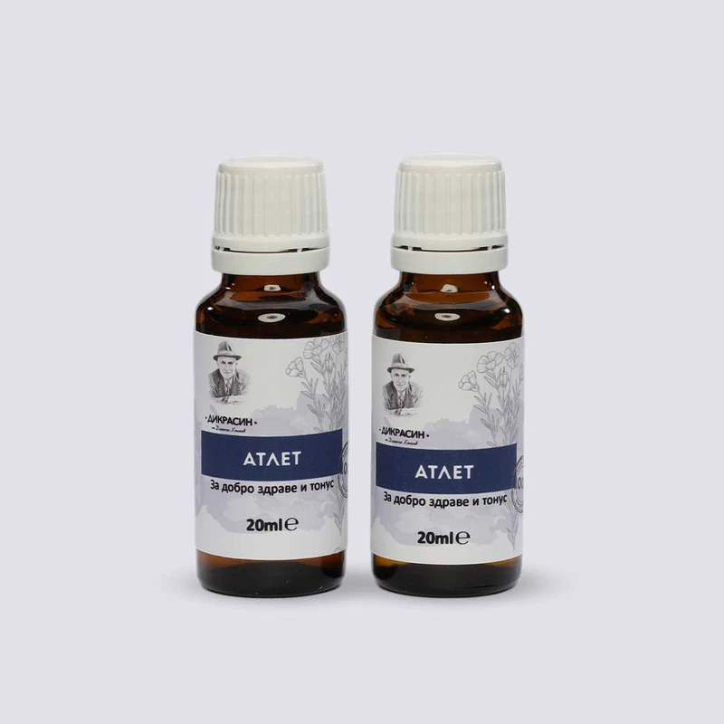Атлет - афродизиак за мъже, потентност и енергия 2x20ml - image 3