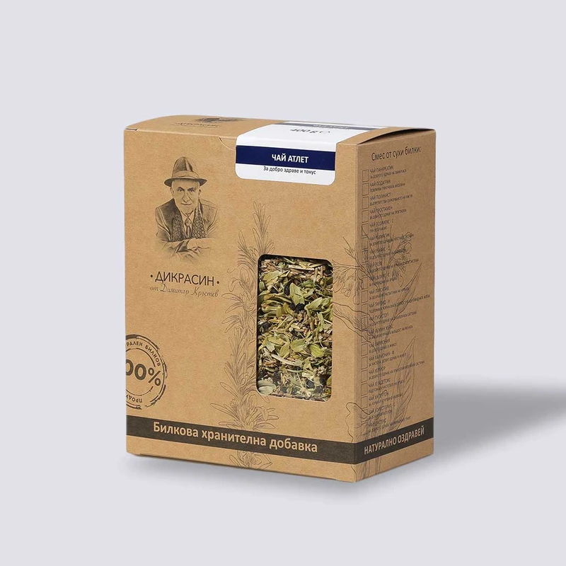 ЧАЙ АТЛЕТ - билки за потентност, афродизиак 400г