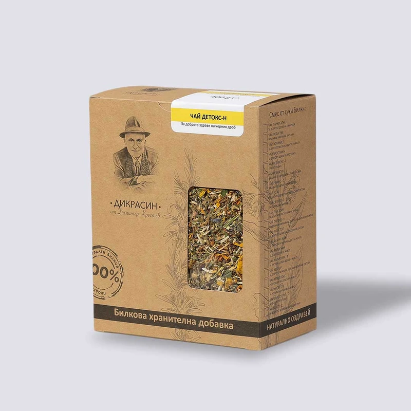 ЧАЙ ДЕТОКС - Н билки за черен дроб, стеатоза 400г