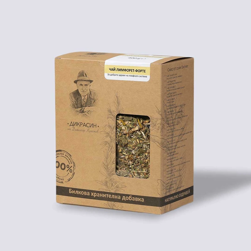 ЧАЙ ЛИМФОРЕТ ФОРТЕ - билки за лимфна система 400г
