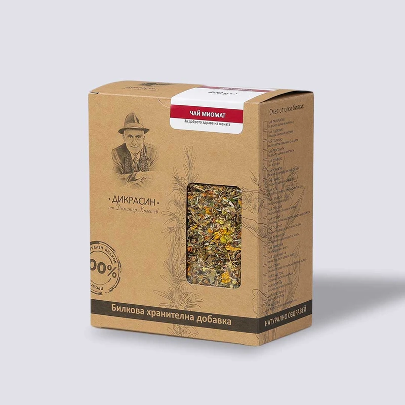 ЧАЙ МИОМАТ - билки при миома и хормонален дисбаланс 400г