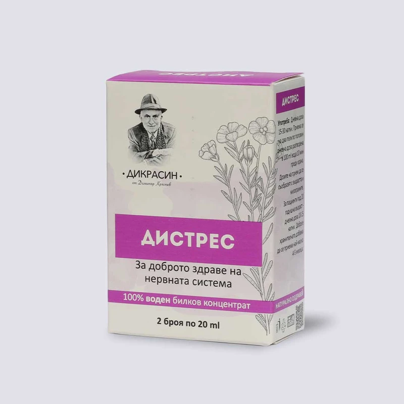 Дистрес - за стрес и безсъние 2x20ml - image 3