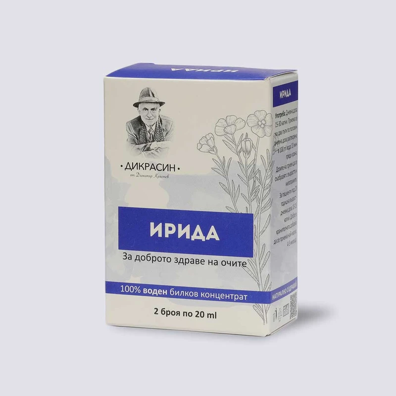 Ирида - за доброто здраве на очите 2х20ml - image 2