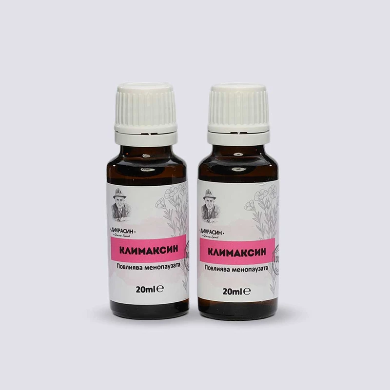 Климаксин - билков концентрат за менопауза и климакс 2x20ml - image 3