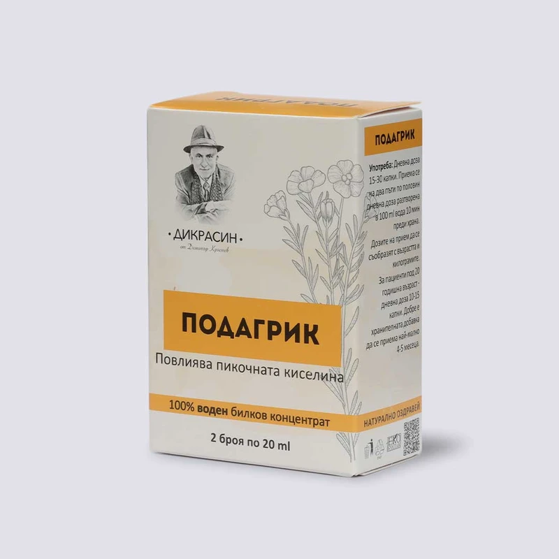 Подагрик - за подагра 2х20ml - image 2