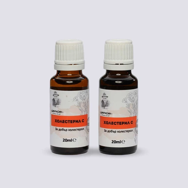 Холестерил С - за високо кръвно налягане 2x20ml - image 3